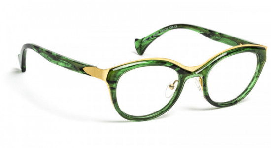 VOLTE FACE GOTTA Eyeglasses, GREEN/GOLD (4050)