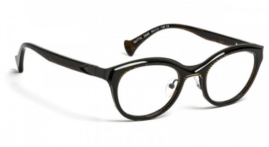 VOLTE FACE GOTTA Eyeglasses, BROWN STRIPES/BROWN (5595)