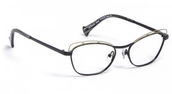 VOLTE FACE GIORGIA Eyeglasses, MATTE BLACK/COPPER (0062)