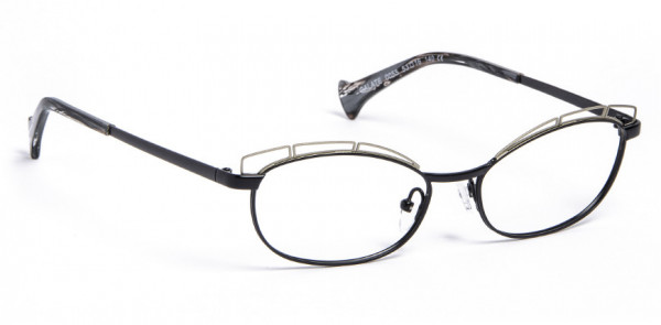 VOLTE FACE GALATE Eyeglasses, MATTE BLACK/SHINY GOLD (0055)
