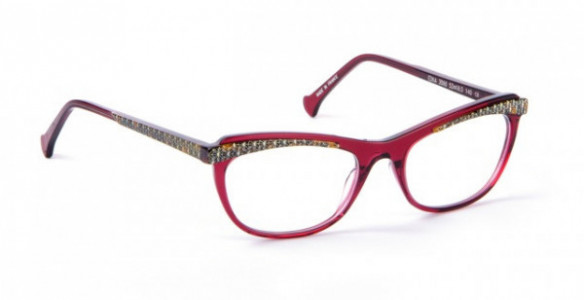 VOLTE FACE EDNA Eyeglasses, BURGUNDY/DEMI (3590)