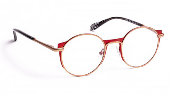 J.F. Rey PM055 Eyeglasses, PINK GOLD/RED (3069)