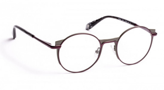 J.F. Rey PM055 Eyeglasses, PLUM/GREEN (4975)