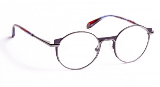J.F. Rey PM055 Eyeglasses, GUN BRILLANT/PLUM (7509)