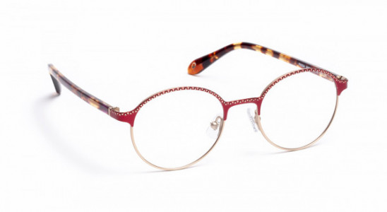 J.F. Rey PM054 Eyeglasses, RED/PINK GOLD (8550)