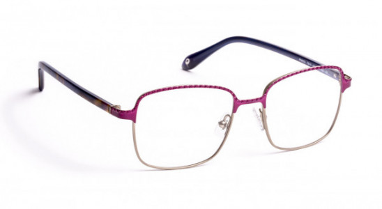 J.F. Rey PM053 Eyeglasses, PLUM/ANTIC SILVER (7510)