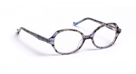 J.F. Rey GRAFF Eyeglasses, GLITTER BLACK/PURPLE 6/8 GIRL (0575)