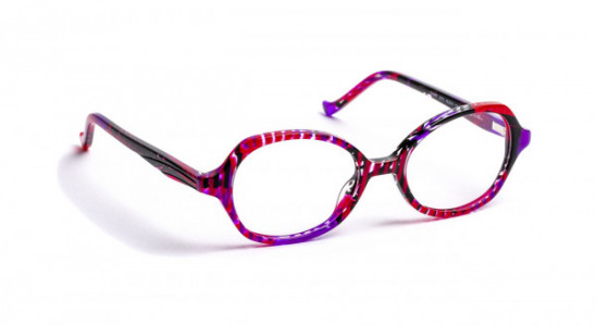 J.F. Rey GRAFF Eyeglasses, RED/PLUM LACE 6/8 GIRL (3570)