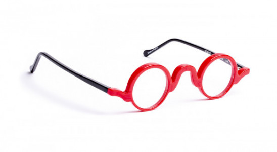 J.F. Rey DOMINO Eyeglasses, RED / BLACK (3000)