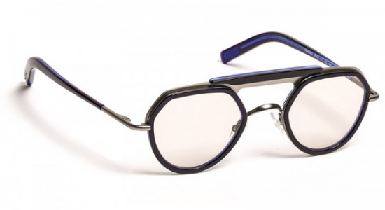 J.F. Rey TRACKS Eyeglasses, BLUE/GUN (2005)