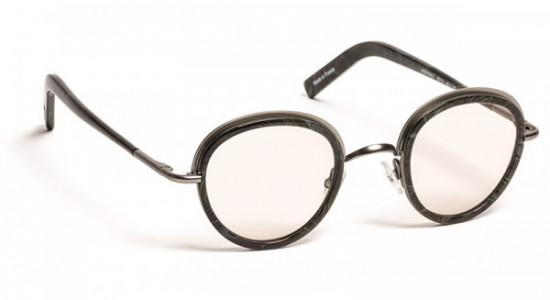 J.F. Rey ASPHALT Eyeglasses, BLACK MARBLE/SILVER (0013)