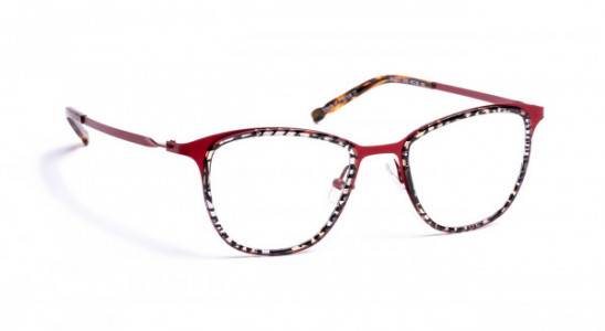 J.F. Rey SH2013 Eyeglasses, LIGHT RED / BROWN/BLACK (3090)