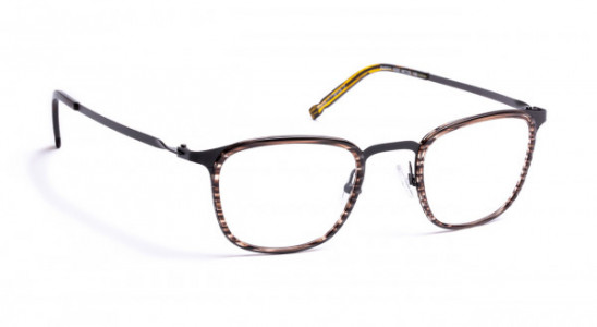 J.F. Rey SH2011 Eyeglasses, BLACK / TOBACCO (0092)