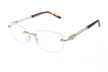 Charriol PC71006 Eyeglasses, C1 GOLD/TORTOISE