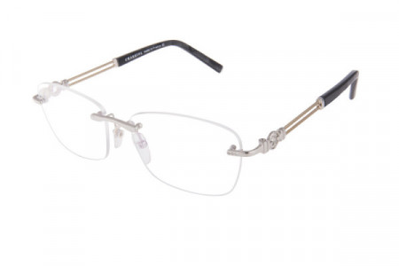 Charriol PC71006 Eyeglasses, C2 SILVER/GOLD/BLACK