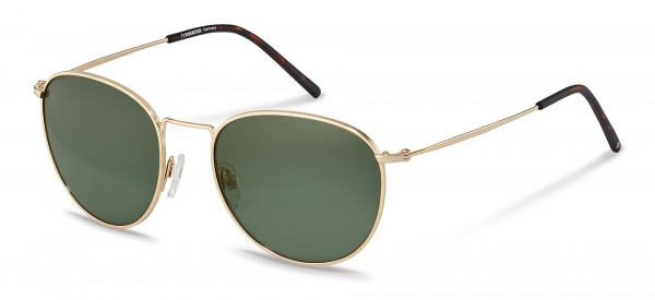 Rodenstock R1426 Sunglasses, C gold, havana (green polarized)