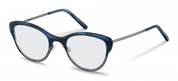 Rodenstock R5329 Sunglasses, D blue grey gradient, dark gunmetal