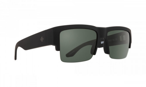 Spy Optic Cyrus 5050 Sunglasses, Soft Matte Black / HD Plus Gray Green Polar