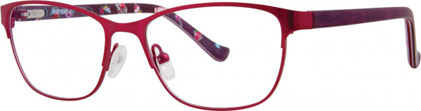 Kensie Patch Eyeglasses, Raspberry