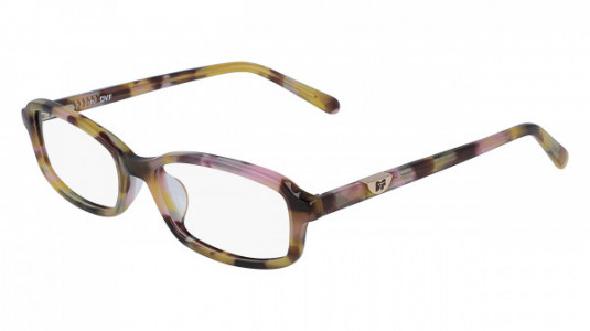 Diane Von Furstenberg DVF5119 Eyeglasses, (260) BROWN PINK TORTOISE
