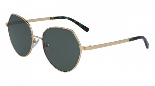 Diane Von Furstenberg DVF149S LORELAI Sunglasses, (717) GOLD