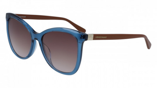 Longchamp LO648S Sunglasses, (429) PETROL/BRICK