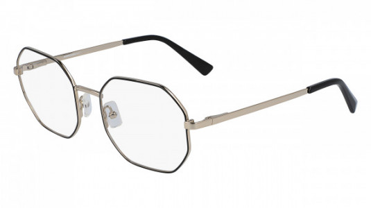 Marchon M-4501 Eyeglasses, (710) GOLD/ BLACK
