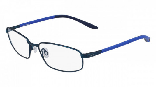 Nike NIKE 6074 Eyeglasses, (401) SATIN NAVY/RACER BLUE