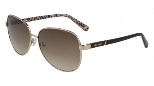 Nine West NW126S Sunglasses, (717) GOLD