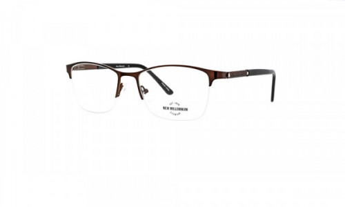 New Millennium Delaney Eyeglasses, Brown