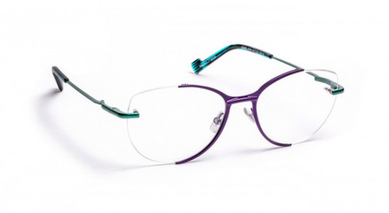 J.F. Rey JF2850 Eyeglasses, PURPLE / EMERAUDE (7049)