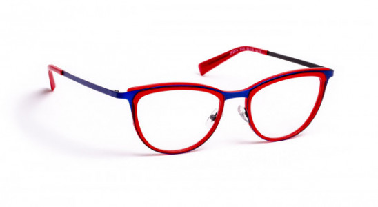 J.F. Rey JF2874 Eyeglasses, RED/BRUSHED BLUE (3025)