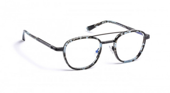J.F. Rey JF2877 Eyeglasses, DEMI BLUE/ANTIC SILVER (2515)