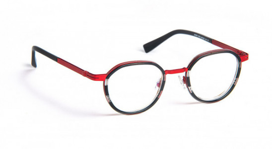 J.F. Rey JF2876 Eyeglasses, NICE BLACK/RED (0530)