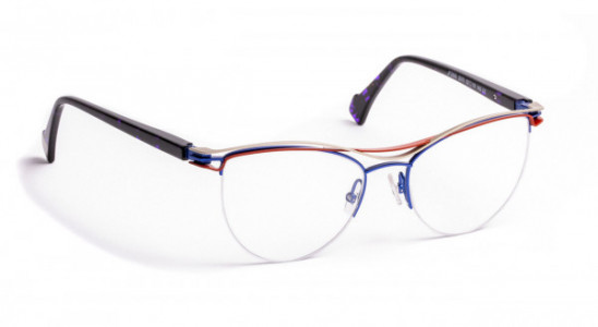 J.F. Rey JF2856 Eyeglasses, BLUE / VIOLET ORANGE (2070)