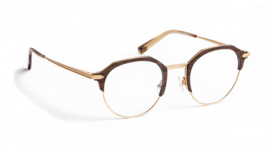 J.F. Rey JF2861 Eyeglasses, WOOD/FIBERGLASS BLUE/METAL GOLD (9050)