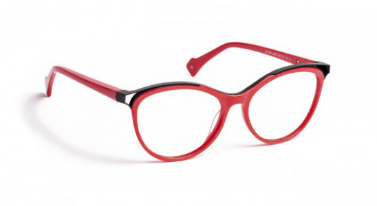 J.F. Rey JF1484 Eyeglasses, RED/SATIN BLACK (3000)