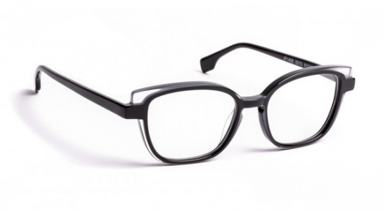 J.F. Rey JF1488 Eyeglasses, BLACK/WHITE (0015)