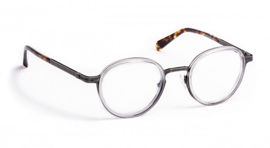 J.F. Rey JF2846 Eyeglasses, CRYSTAL/DEMI/ANTIC SILVER (1015)