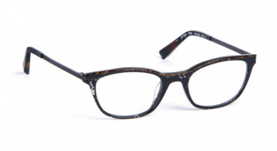J.F. Rey JF1353 Eyeglasses, BLACK/PANTHER/BLACK (0290)