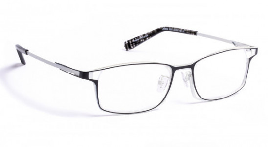 J.F. Rey JF2842 Eyeglasses, BLACK / WHITE (0010)