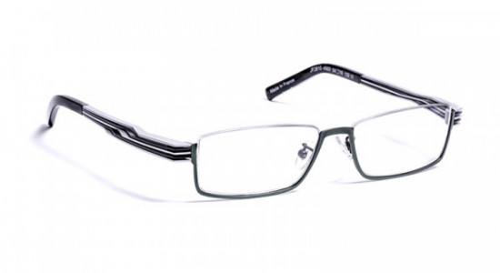J.F. Rey JF2810-AF Eyeglasses, AF  KAKHI+TEMPLE SILVER/BLACK (4500)