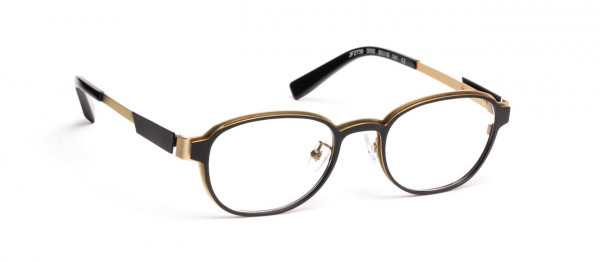 J.F. Rey JF2739-AF Eyeglasses, AF  BLACK/GOLD (0050)