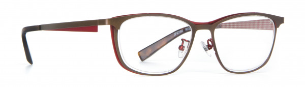 J.F. Rey JF2766-AF Eyeglasses, BROWN/RED (9030)