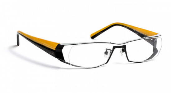 J.F. Rey JF2715-AF Eyeglasses, BLACK/WHITE (0010)