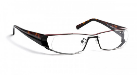 J.F. Rey JF2715-AF Eyeglasses, BLACK/RED (0030)