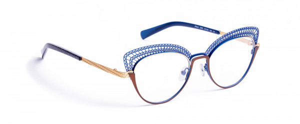 Boz by J.F. Rey IPALA Eyeglasses, BROWN/BLUE/GOLD (2090)