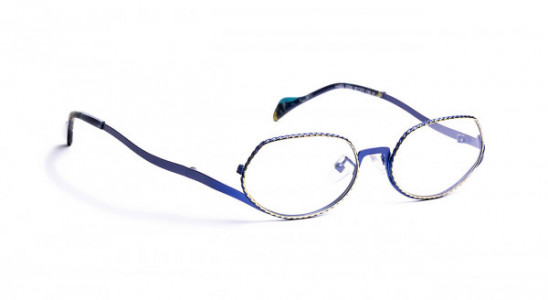 Boz by J.F. Rey HIBIS-AF Eyeglasses, AF  BLUE/SHINY GOLD (2050)