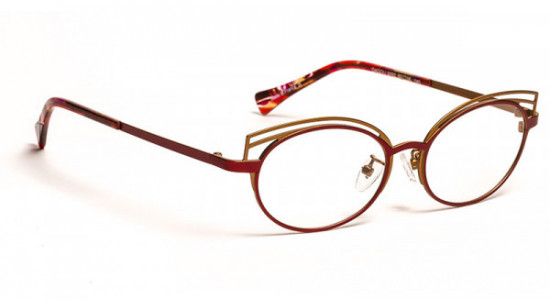 Boz by J.F. Rey DADOU-AF Eyeglasses, RED/BROWN (3092)