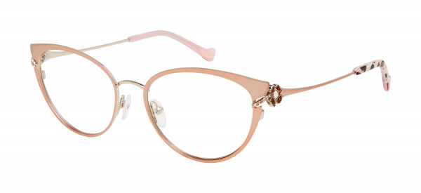 Betsey Johnson ARTEMIS Eyeglasses, Rose-ROS